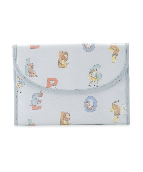 gelato pique（ジェラートピケ）の「【販路限定】総柄母子手帳ケースL（母子手帳ケース・レディース・オフホワイト/クリーム/グレー/ブルー/ライトピンク/レッド/ピンク/ミント/イエロー/ベージュ・LARGE）」の6枚目の写真