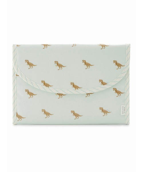 gelato pique（ジェラートピケ）の「【販路限定】総柄母子手帳ケースL（母子手帳ケース・レディース・オフホワイト/クリーム/グレー/ブルー/ライトピンク/レッド/ピンク/ミント/イエロー/ベージュ・LARGE）」の5枚目の写真