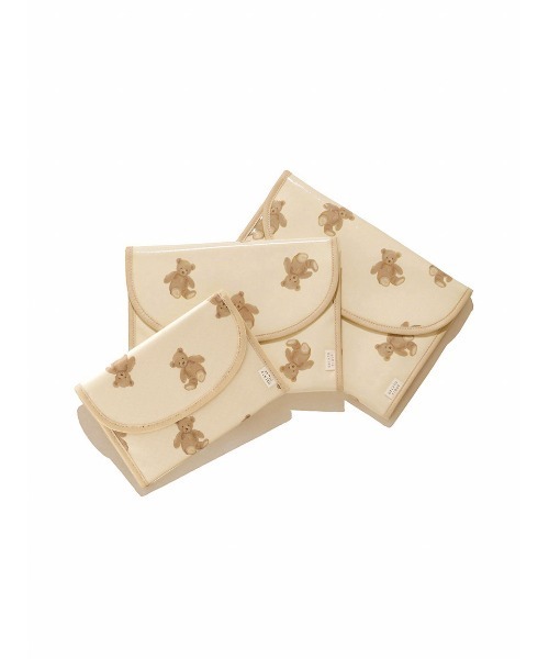 gelato pique（ジェラートピケ）の「【販路限定】総柄母子手帳ケースL（母子手帳ケース・レディース・オフホワイト/クリーム/グレー/ブルー/ライトピンク/レッド/ピンク/ミント/イエロー/ベージュ・LARGE）」の12枚目の写真