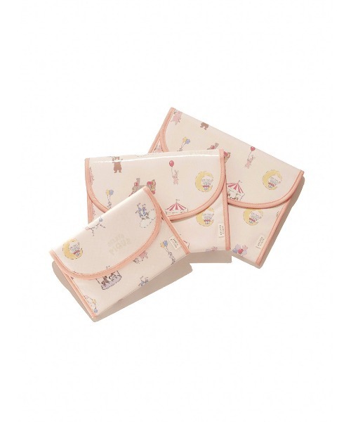 gelato pique（ジェラートピケ）の「【販路限定】総柄母子手帳ケースL（母子手帳ケース・レディース・オフホワイト/クリーム/グレー/ブルー/ライトピンク/レッド/ピンク/ミント/イエロー/ベージュ・LARGE）」の20枚目の写真