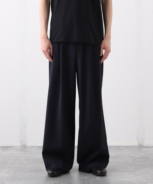 CALMER（カルメール）の「CALMER (カルメール) 別注 Paullo Oliveira パンツ（スラックス・メンズ・ネイビー・MEDIUM/LARGE）」の5枚目の写真