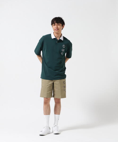Jack Bunny!!(ジャックバニー)の「【Jack Bunny!!】【Dickies】T/Cツイルストッチ ショートパンツ(その他パンツ・メンズ・グリーン/ベージュ/ネイビー・MEDIUM/LARGE/X-LARGE)」の7枚目の写真