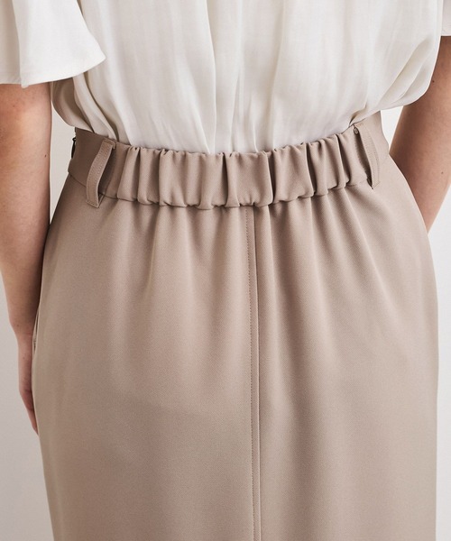 VIS（ビス）の「【洗える】Iラインロングスカート（スカート・レディース・サックスブルー/ブラック/ベージュ系その他・M/S）」の8枚目の写真