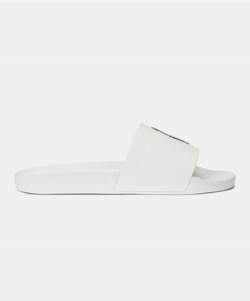 POLO RALPH LAUREN（ポロ ラルフ ローレン）の「ポロ ラルフ ローレン ポロベア　スライドサンダル  サンダル（サンダル・メンズ・ホワイト/ネイビー・90/100/80）」の5枚目の写真