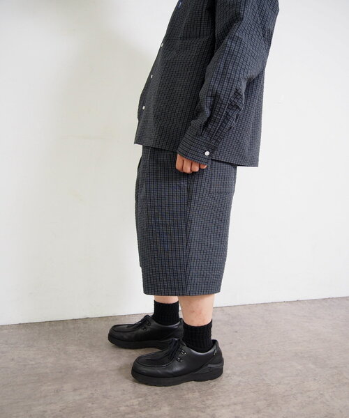 WHO'S WHO gallery（フーズフーギャラリー）の「【セットアップ対応】COOPER FACTチェックショートパンツ（その他パンツ・メンズ・ネイビー/ブラウン・FREE）」の18枚目の写真