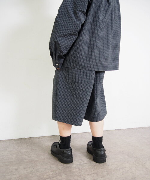 WHO'S WHO gallery（フーズフーギャラリー）の「【セットアップ対応】COOPER FACTチェックショートパンツ（その他パンツ・メンズ・ネイビー/ブラウン・FREE）」の19枚目の写真