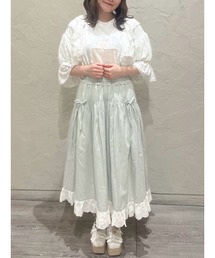 merry jenny | ｽﾄﾗｲﾌﾟﾘﾎﾞﾝﾌﾚｱｼﾞｬﾝｽｶ(ジャンパースカート)