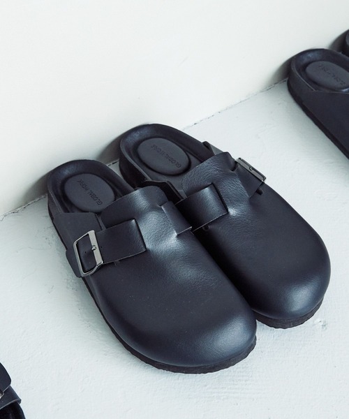 GLOBAL WORK（グローバルワーク）の「らくっションコンフォートサンダル/329159（サンダル・メンズ・ブラック系その他/ブラック系その他3/ブラック/ブラック系その他2・SMALL/MEDIUM/LARGE）」の4枚目の写真