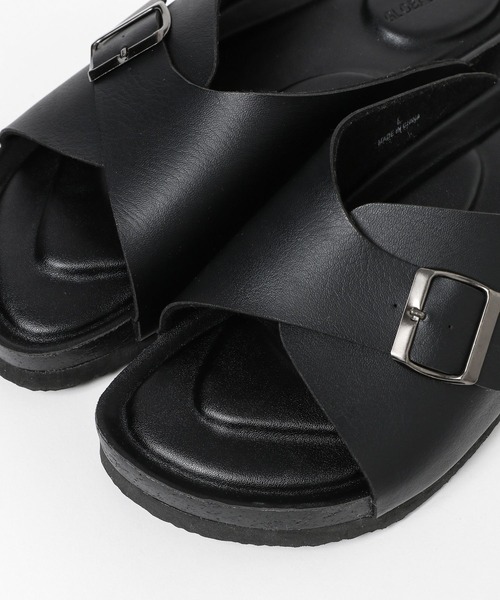 GLOBAL WORK（グローバルワーク）の「らくっションコンフォートサンダル/329159（サンダル・メンズ・ブラック系その他/ブラック系その他3/ブラック/ブラック系その他2・SMALL/MEDIUM/LARGE）」の21枚目の写真