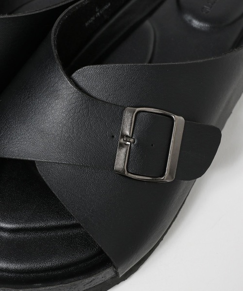 GLOBAL WORK（グローバルワーク）の「らくっションコンフォートサンダル/329159（サンダル・メンズ・ブラック系その他/ブラック系その他3/ブラック/ブラック系その他2・SMALL/MEDIUM/LARGE）」の22枚目の写真