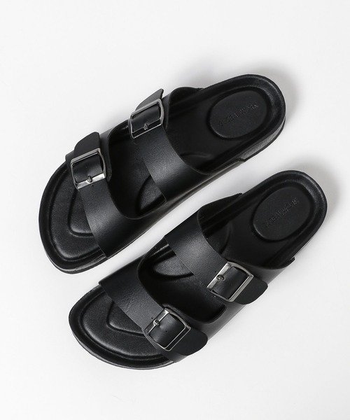 GLOBAL WORK（グローバルワーク）の「らくっションコンフォートサンダル/329159（サンダル・メンズ・ブラック系その他/ブラック系その他3/ブラック/ブラック系その他2・SMALL/MEDIUM/LARGE）」の8枚目の写真