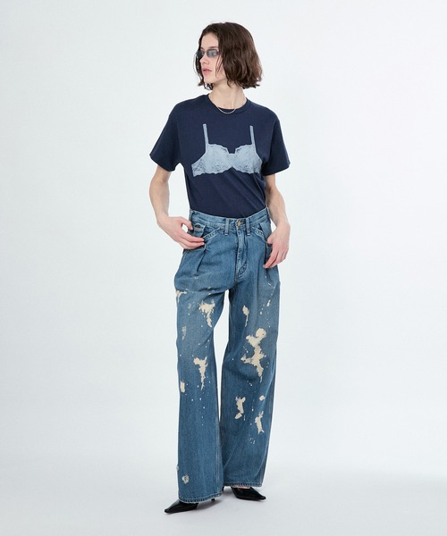 belperデニム セール】【Lee x BELPER x M】PAINT PAINTER BUGGY PANTS