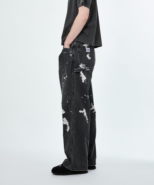 M TO R（ムウトアール）の「【Lee x BELPER x M】PAINT PAINTER BUGGY PANTS（デニムパンツ・レディース・ブラック/ネイビー・X-SMALL/S/M/L）」の18枚目の写真
