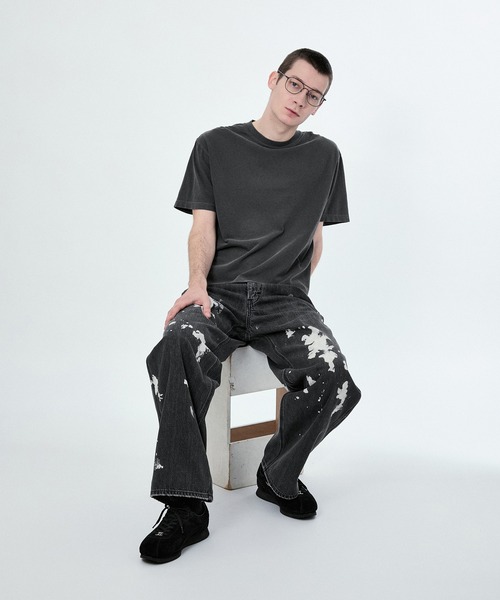 セール】【Lee x BELPER x M】PAINT PAINTER BUGGY PANTS