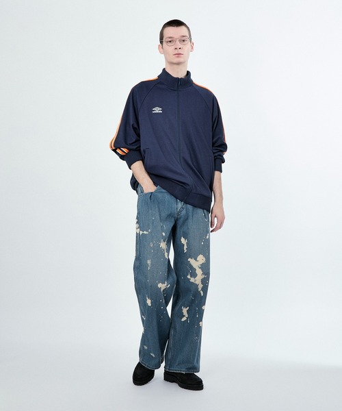 Lee x BELPER x M】PAINT PAINTER BUGGY PANTS（デニムパンツ）｜M TO