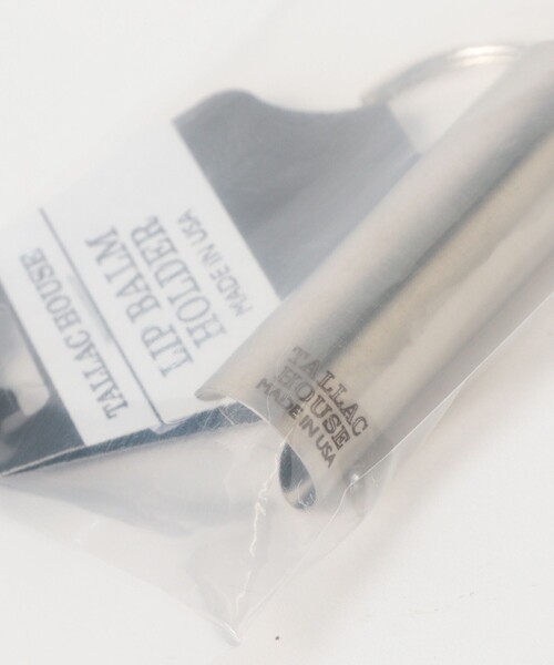 bpr BEAMS（ビーピーアール ビームス ）の「TALLAC HOUSE / LIP BALM HOLDER STAINLESS STEEL（キーホルダー・レディース・シルバー・ONE SIZE）」の3枚目の写真