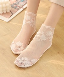 Coo+i（クーイ）の「シースルーレースソックス（ソックス/靴下）」