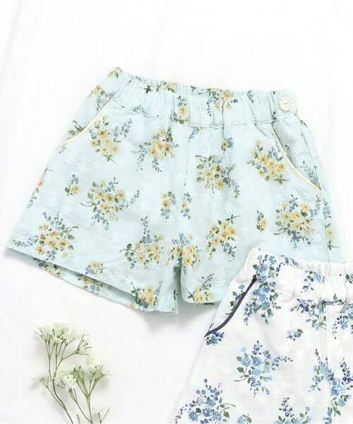 セール】【リンク】レースフラワーショートパンツ（その他パンツ