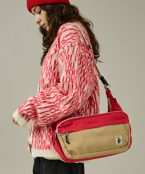 COBMASTER(コブマスター)の「「COBMASTER/コブマスター】Air WP MOONSHAKE SHOULDER BAG 81005300/ショルダーバッグ/ユニセックス【WEB限定】(ショルダーバッグ・メンズ・カーキ/パープル/オレンジ/ベージュ/ブラック/ブルー/レッド/グレイッシュブルー・フリー)」の7枚目の写真