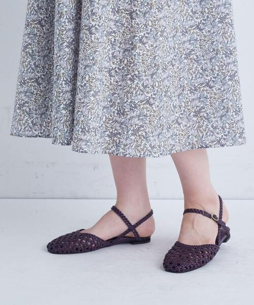 アデュートリステス　リバティワンピース セール】リバティプリントワンピース（ワンピース）｜ADIEU