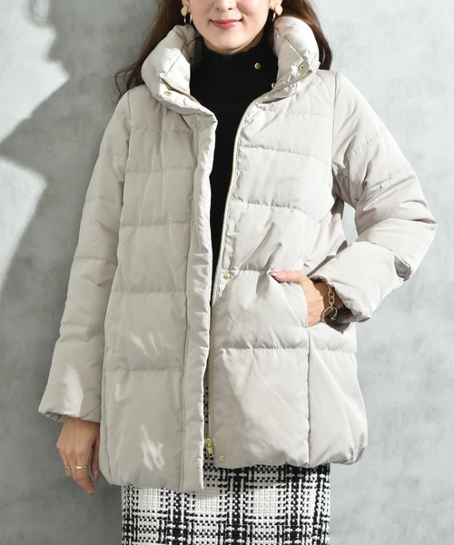 セール】ピーチスキンミドルダウン（ダウンジャケット/コート