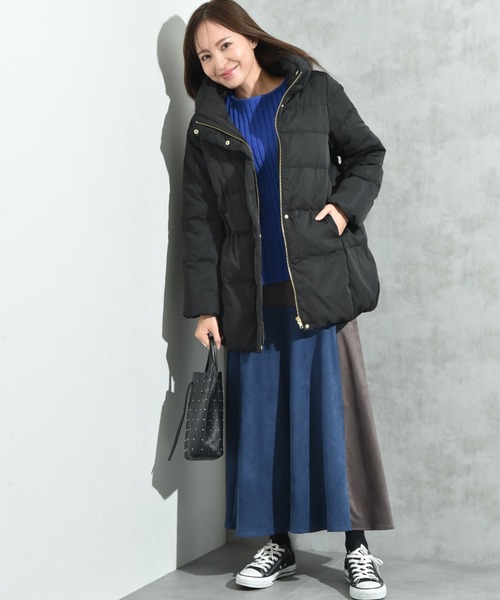 セール】ピーチスキンミドルダウン（ダウンジャケット/コート