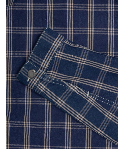 Nudie Jeans(ヌーディージーンズ)の「Nudie Jeans/ヌーディージーンズ Dante II / インディゴチェックジャケット / Blue(その他アウター・メンズ・ブルー・S/M/L)」の10枚目の写真