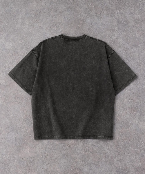 MONO-MART(モノマート)の「ヴィンテージ加工 アニマルプリントキャット半袖Tシャツ(Tシャツ/カットソー・レディース・ホワイト系/ブラック系/ブラック/ピンク/オフホワイト・FREE)」の10枚目の写真