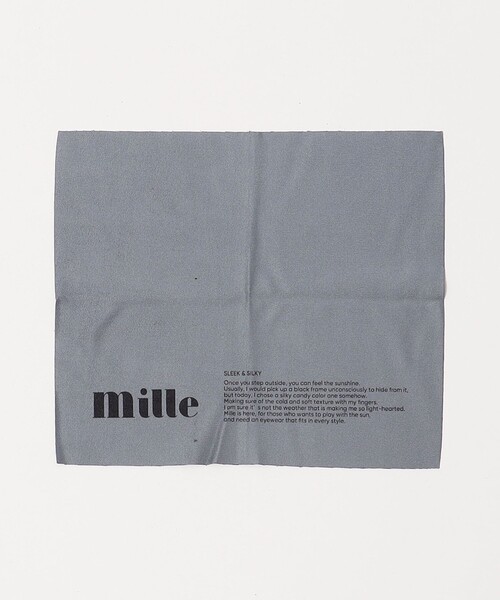 mille(ミレー)の「<mille>JULIA サングラス(サングラス・レディース・ダークブラウン/ブラック・FREE)」の4枚目の写真