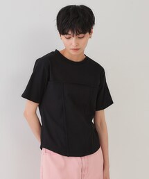 OPAQUE.CLIP | 切り替えデザインカットソー【洗濯機洗い可】(Tシャツ/カットソー)