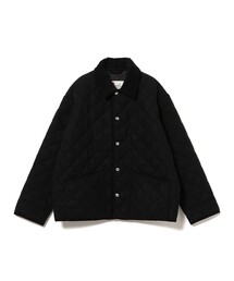 Traditional Weatherwear（トラディショナルウェザーウェア）の「Traditional Weatherwear / WAVERLY STUDS SHORT ツイード キルティング ジャケット（ブルゾン・メンズ）」