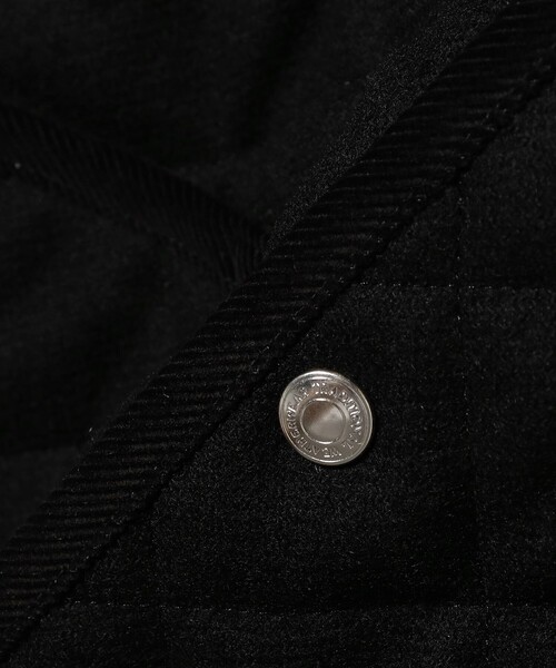 Traditional Weatherwear（トラディショナルウェザーウェア）の「Traditional Weatherwear / WAVERLY STUDS SHORT ツイード キルティング ジャケット（ブルゾン・メンズ・ブラック/ネイビー・36/40/38）」の15枚目の写真