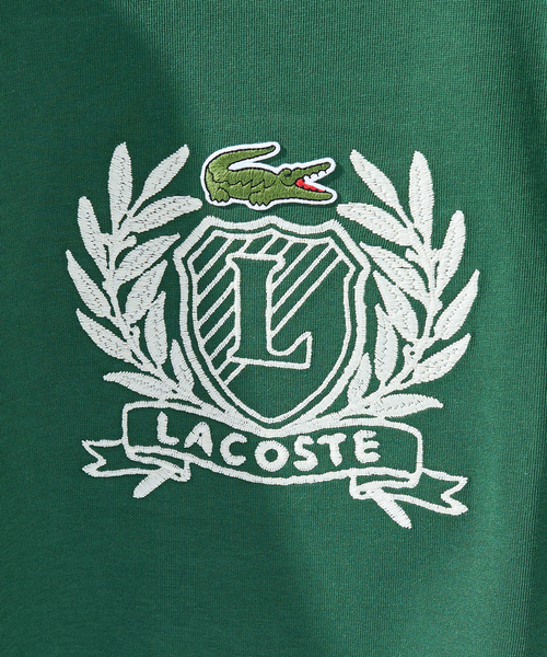 LACOSTE(ラコステ)の「【LACOSTE / ラコステ】ハンドステッチ風フレンチグラフィックTシャツ(Tシャツ/カットソー・メンズ・ネイビー/グリーン/オフホワイト・L/M)」の11枚目の写真