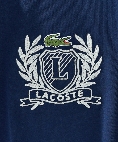 LACOSTE(ラコステ)の「【LACOSTE / ラコステ】ハンドステッチ風フレンチグラフィックTシャツ(Tシャツ/カットソー・メンズ・ネイビー/グリーン/オフホワイト・L/M)」の14枚目の写真