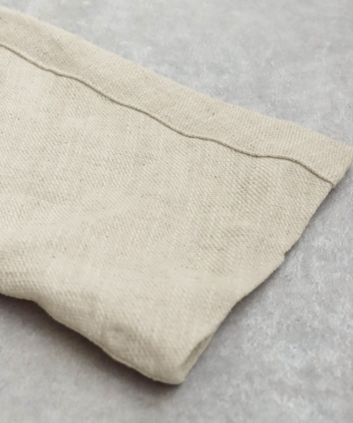 antiqua（アンティカ）の「リネンコクーンジャケット（その他アウター・レディース・ブラック/ナチュラル・ONESIZE）」の20枚目の写真