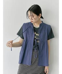 【Made in India】リボンベスト