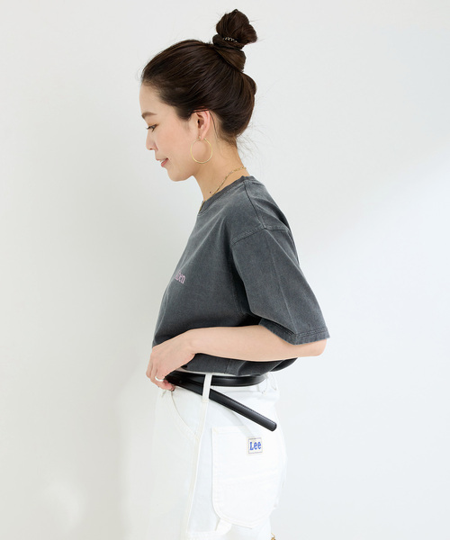 Nikben（ニックベン）の「NIKBEN / ニックベン 別注 バックプリントTEE（Tシャツ/カットソー・レディース・ブラック/ホワイト・FREE）」の7枚目の写真