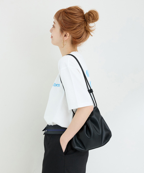 Nikben（ニックベン）の「NIKBEN / ニックベン 別注 バックプリントTEE（Tシャツ/カットソー・レディース・ブラック/ホワイト・FREE）」の13枚目の写真