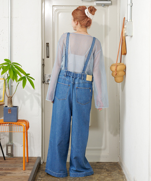 セール】【ZOZO限定】手洗い可 / シアーボーダープルオーバー（Tシャツ