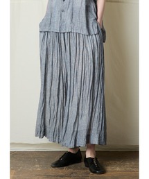 オリーブ 2023SS スズキタカユキ culotte pants グレー suzuki takayuki｜スズキタカユキのパンツ（ストレート）通販