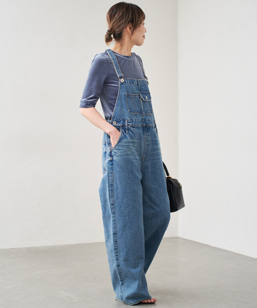 Spick & Span（スピックアンドスパン）の「《追加》ベロアハーフスリーブプルオーバー（Tシャツ/カットソー・レディース・ライトグレー/ブラウン/ブルー・FREE）」の5枚目の写真