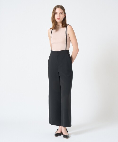 極美品✨ANAYI アナイ　ノースリーブニット　サマーニット　38サイズ　ピンク アセテートポリエステルノースリーブプルオーバー（ニット