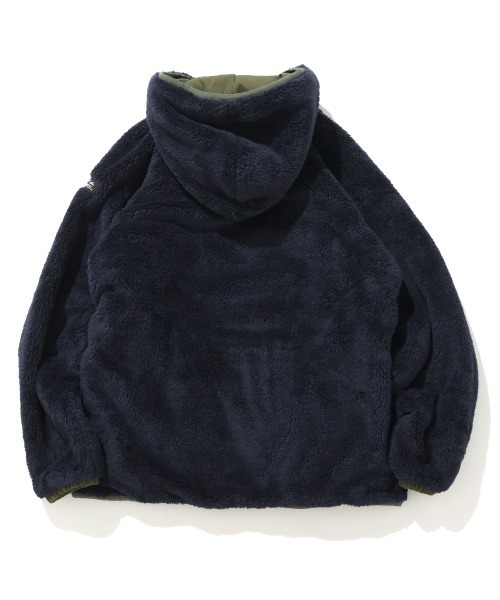 KRIFF MAYER Kid's Collection（クリフメイヤーキッズコレクション）の「耐風ボアジャケット（その他アウター・キッズ・セージグリーン/ネイビー/アイボリー/グレイッシュベージュ・170/160/140/130/120/150）」の18枚目の写真