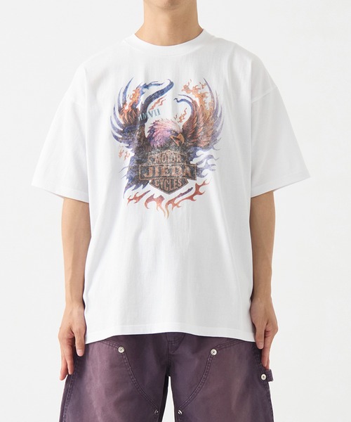 Jieda（ジエダ）の「別注 TEE（Tシャツ/カットソー・メンズ・ブラック/ホワイト・1/2）」の3枚目の写真