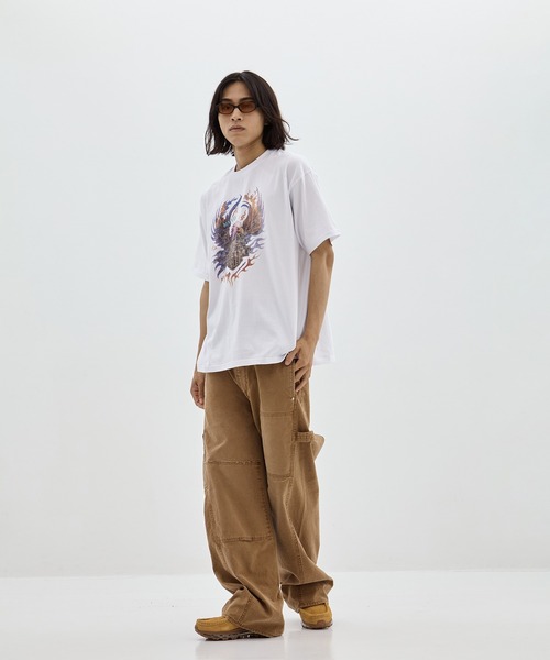 Jieda(ジエダ)の「CONZ別注 TEE/グラフィックTシャツ/ビンテージ加工/JIEDA(Tシャツ/カットソー・メンズ・ブラック/ホワイト・1/2)」の16枚目の写真