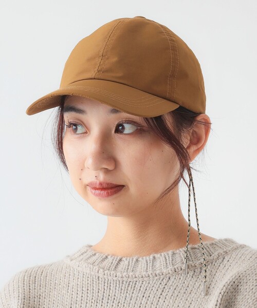 B:MING by BEAMS(ビーミングバイビームス)の「【撥水機能】撥水 キャップ(キャップ・レディース・ブラック/ライトブラウン・ONE SIZE)」の2枚目の写真
