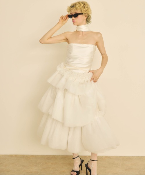 Carmelo（カーメロ）の「Cat eye oval sunglass（サングラス・レディース・ブラック/ホワイト・FREE）」の12枚目の写真