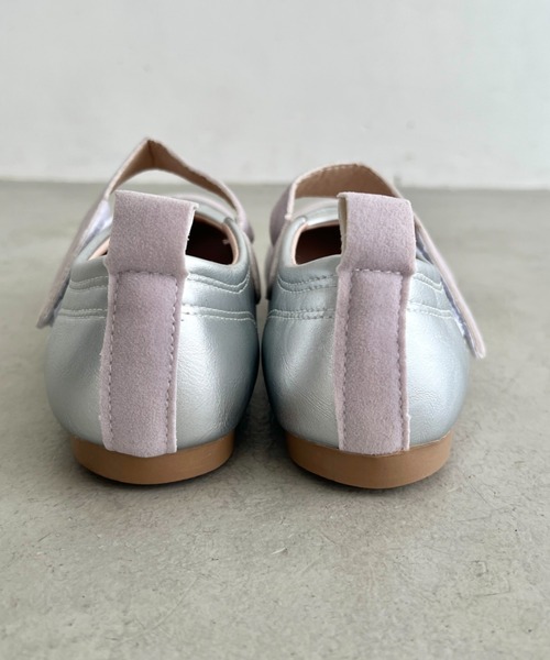 SOLLON.(ソルロン)の「フラットメリージェーンスニーカー(スニーカー・レディース・アイボリー/シルバー・24.5cm/23.5cm)」の15枚目の写真