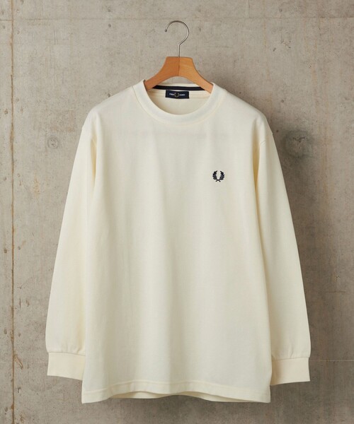 FRED PERRY: Pique Longsleeve T‑shirt — рубашка с длинным рукавом (SHIPS эксклюзив)