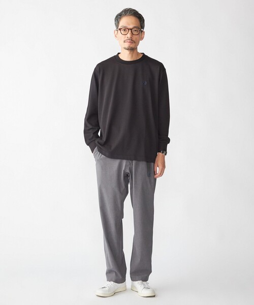 SHIPS別注】FRED PERRY: ピケ ロングスリーブ T シャツ（Tシャツ